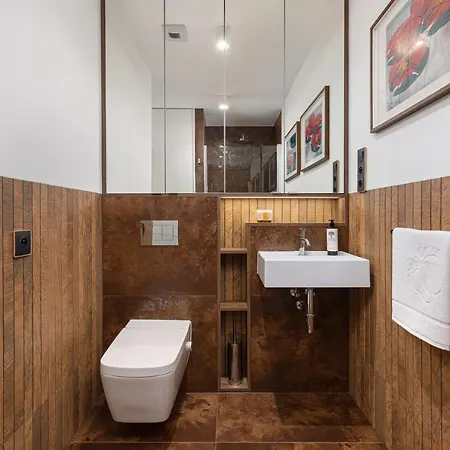 Ecru Luxurious In Port Praski With Balcony Wwa35 Апартаменты Варшава